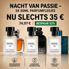 Nuit de passion – 3 flacons de parfum de 50 ml