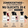 Douceur estivale – 3 flacons de parfum de 50 ml