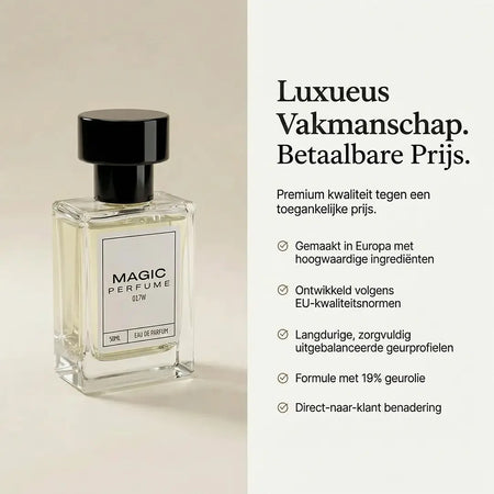 6X 50ml Parfumflessen